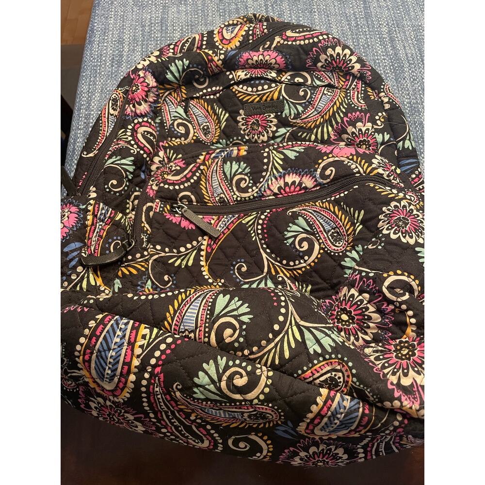 Vera Bradley Bandana Swirl Large Backpack